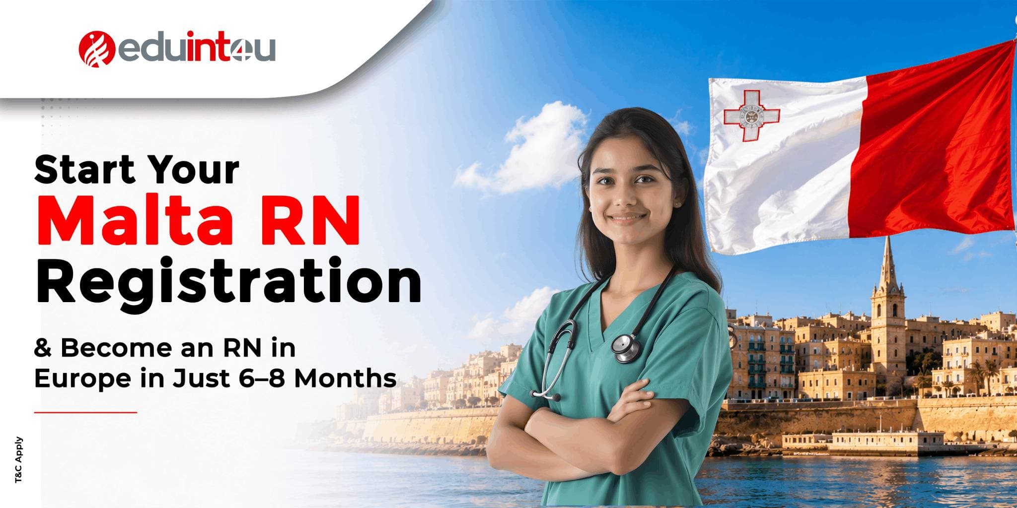 Start Your Malta RN Registration & Become an RN in Europe in Just 6–8 Months